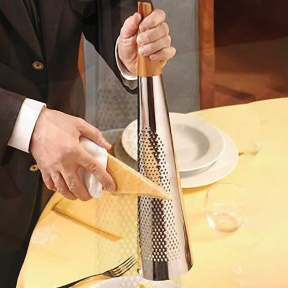Alessi Kitchenware – Sapper Todo - Stainless Steel Cheese Grater, 45.5cm - Picture 1 of 11